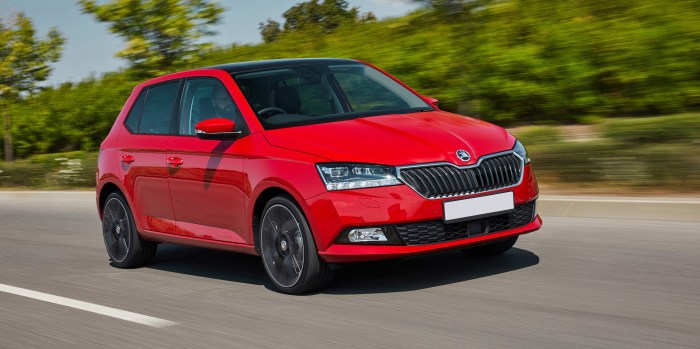 Skoda fabia new car price