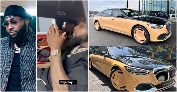 Davido new car price